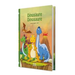 Livre personnalisé dinosaure avec prénom et photos