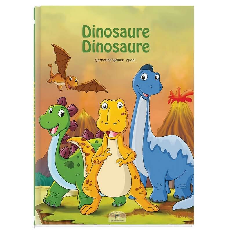 Livre personnalisé Dinosaure, Dinosaure