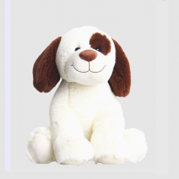 Peluche chien personnalisée