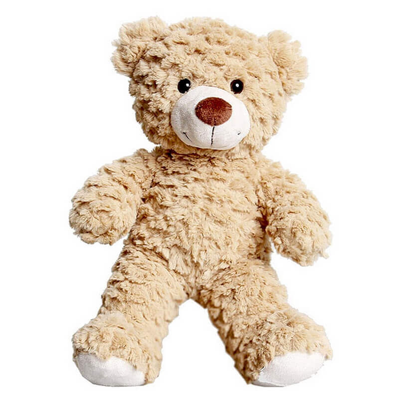 Teddy l'ourson de couleur miel sera heureux d'être votre fidèle messager. Il mesure environ 25 cm