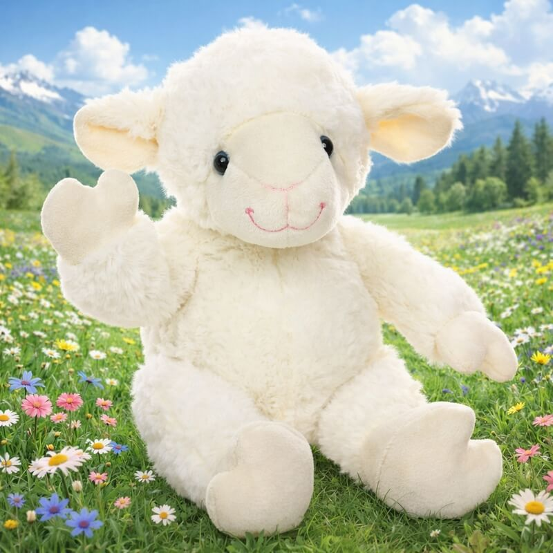 Peluche qui enregistre un message, idéale pour rassurer votre enfant quand il se trouve loin de vous